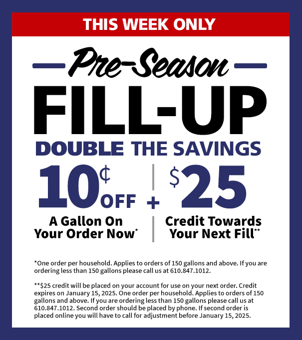 Today's Heating Oil Price in Lansdale, PA Will Call Delivery